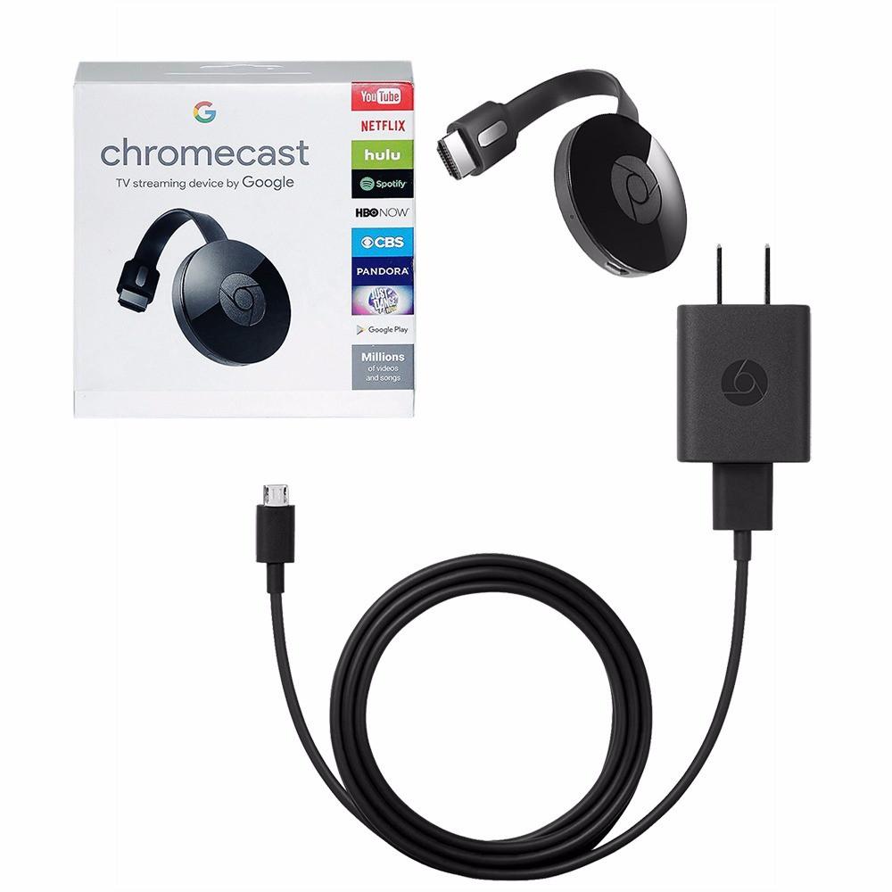 Thiết bị TV streaming Google Chromecast 2 - Date 2018