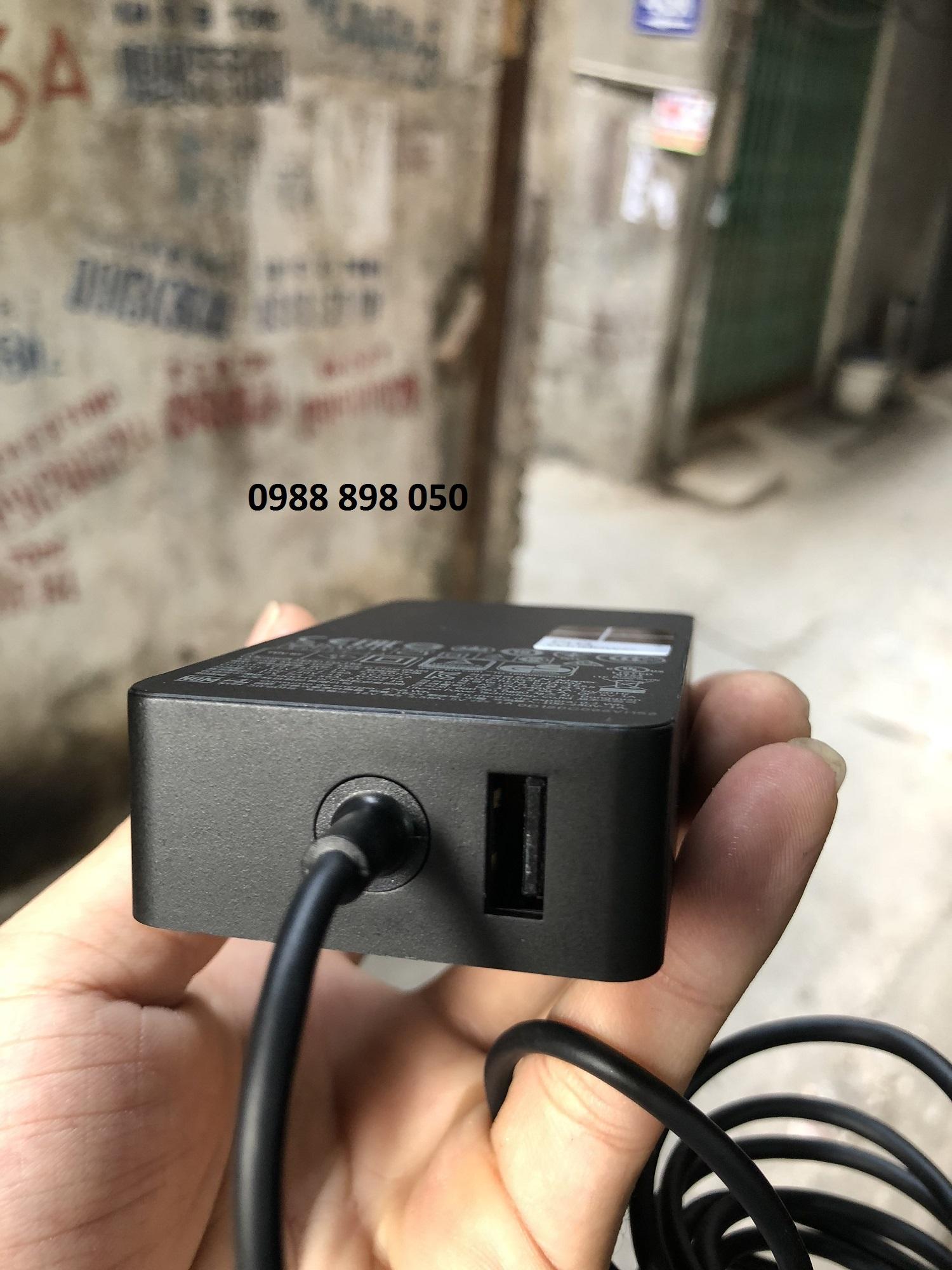 Sạc Microsoft Surface Pro 3 4 1625 bản gốc Zin Theo Máy