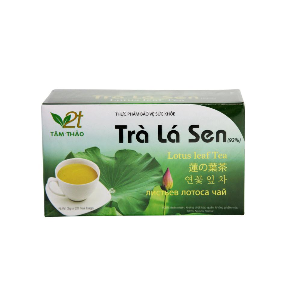 Trà Lá Sen – Giảm Cân, Hạ Mỡ Máu, An Thần