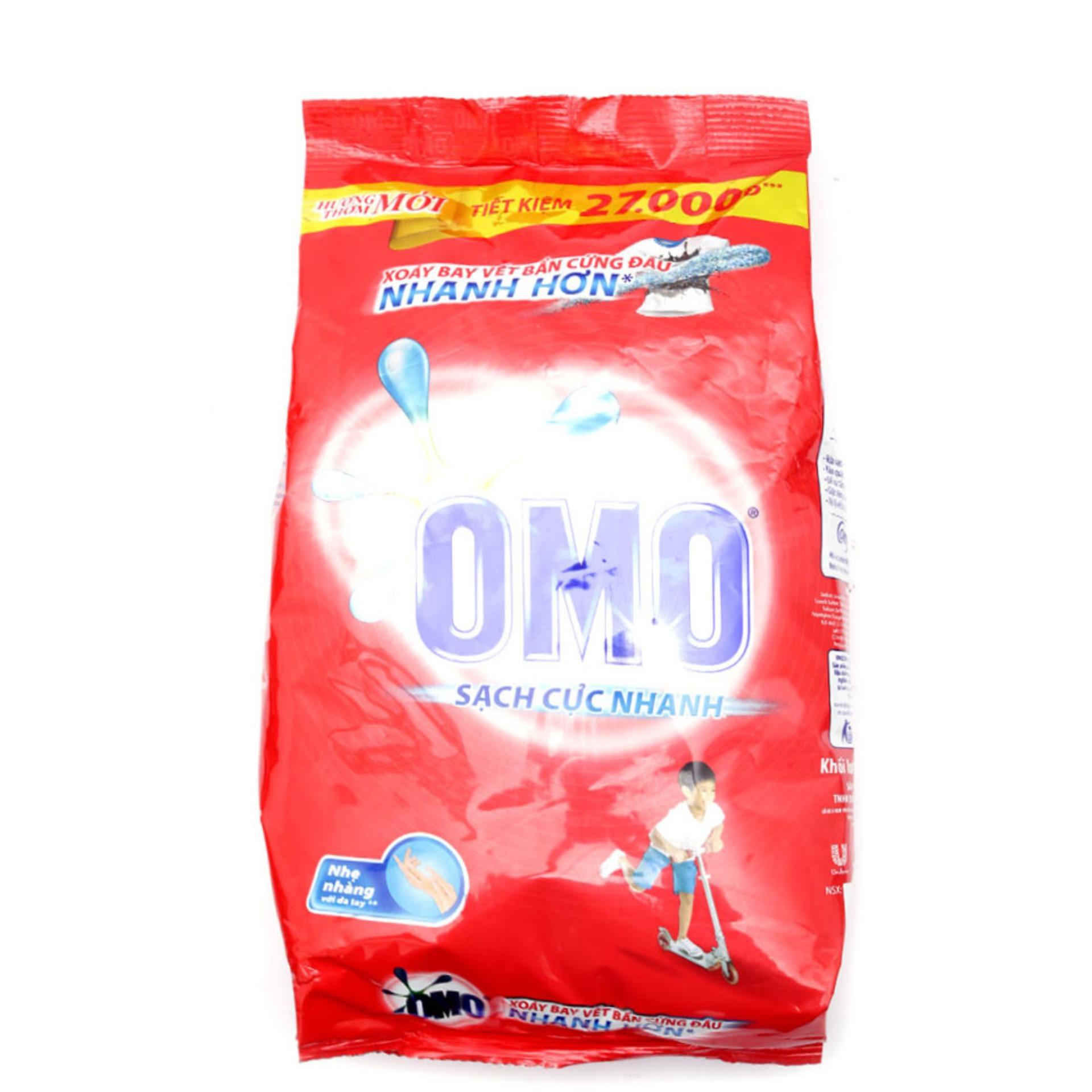 Bột Giặt OMO Sạch Cực Nhanh Túi 2,9Kg