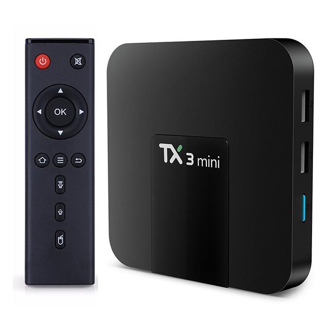 Android TV box TX3 Mini  2G Ram  16G rom có cổng quang