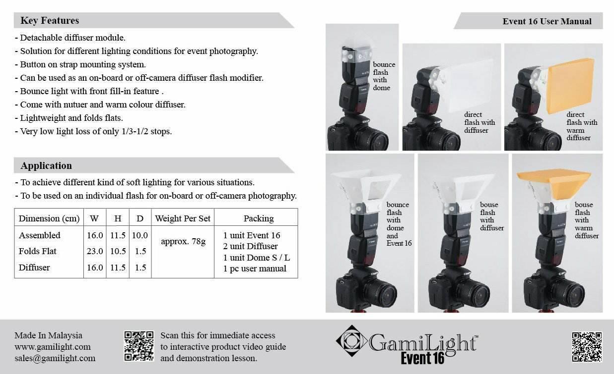 Tản sáng Gamilight Event 16