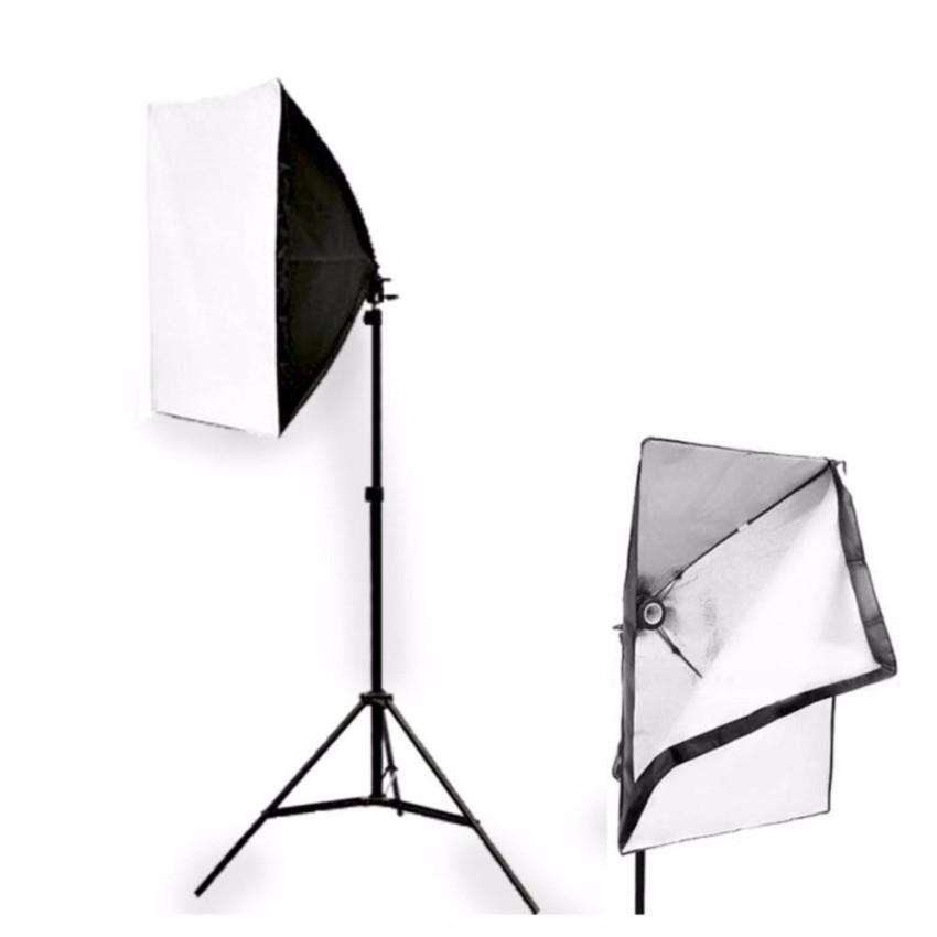 Bộ chân đèn softbox chụp sản phẩm e27 50x70cm