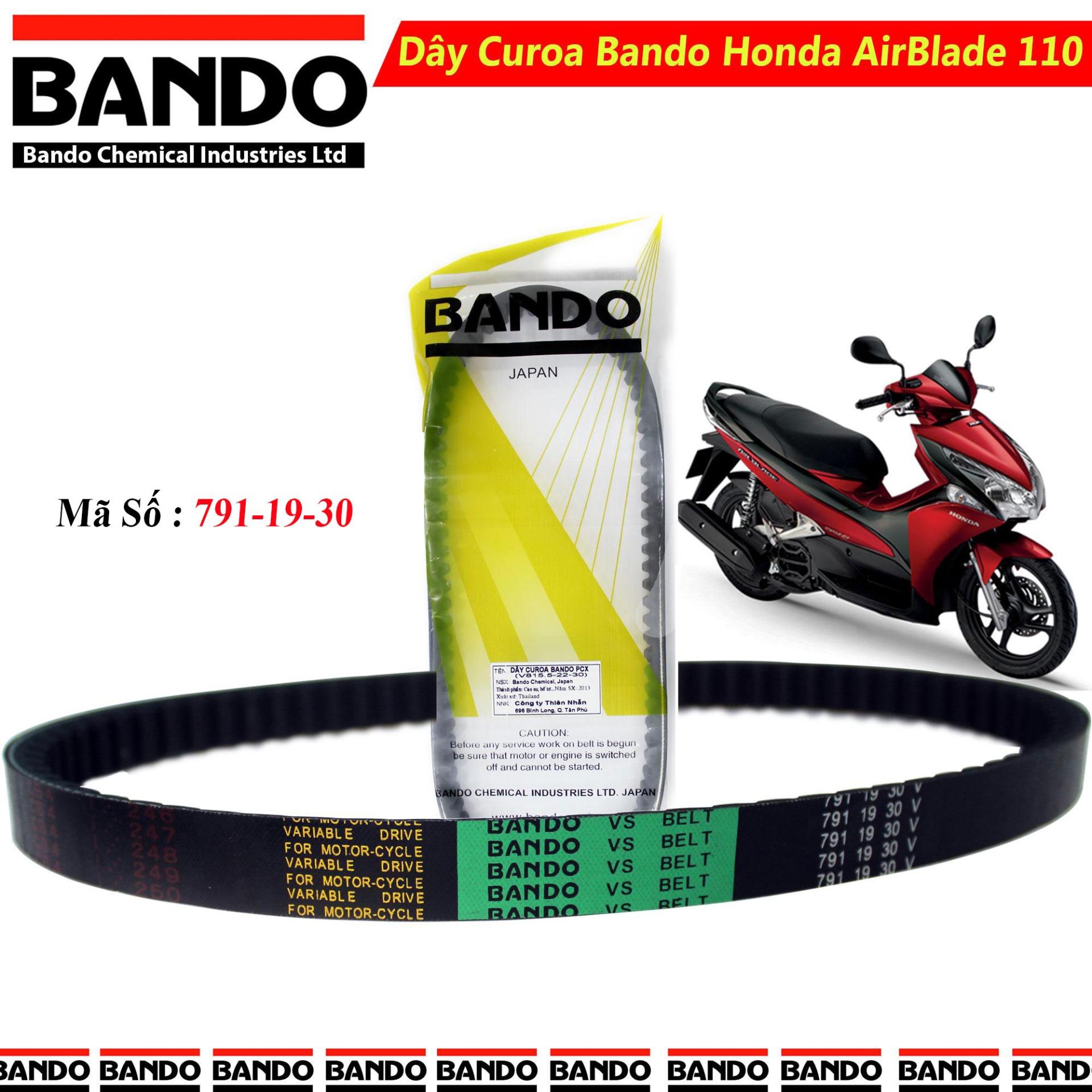 [HCM]Dây curoa Honda Air Blade 110cc ( Bando Thái Lan )