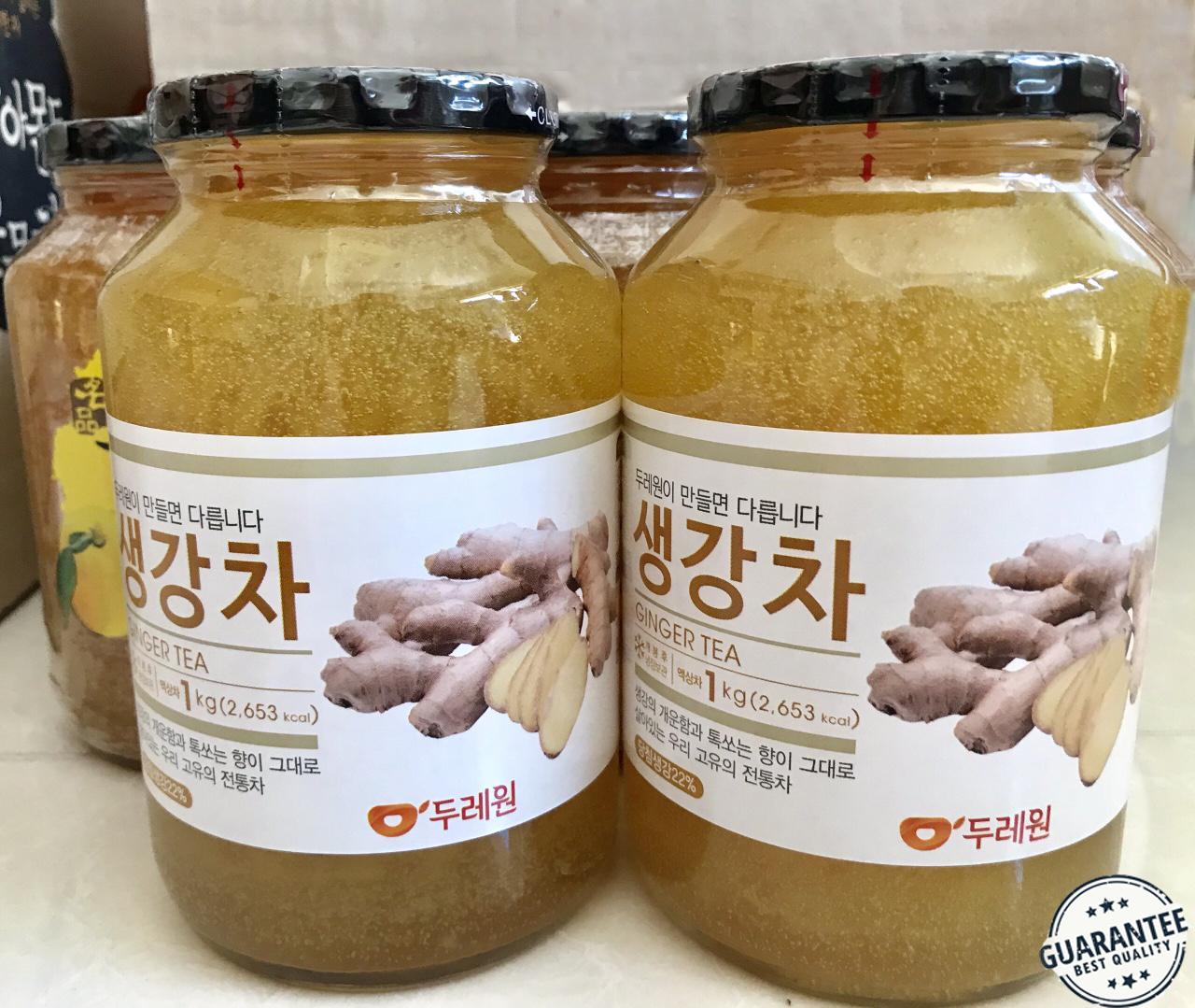 Dooraeone - Gừng Mật Ong Nhập Khẩu Hàn Quốc (Lọ 1kg)