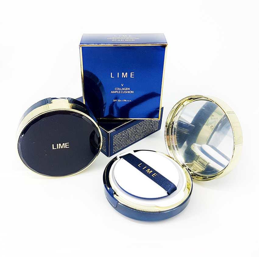 Phấn nước Lime V Collagen Ample Cushion SPF50+/Pa+++ (Dành cho da khô)