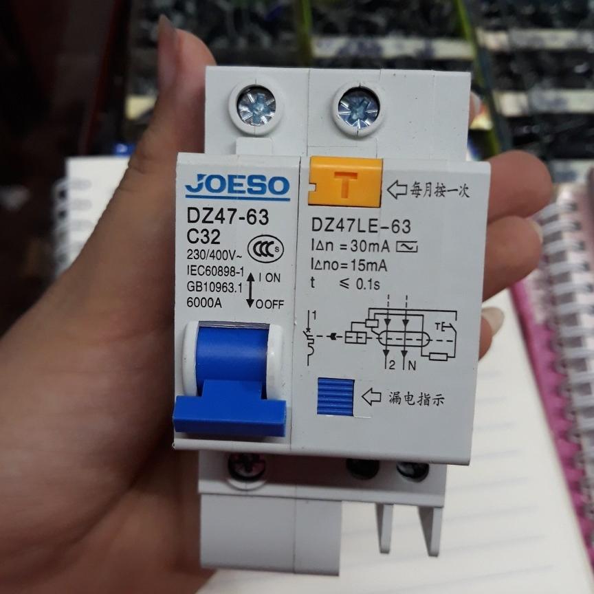 Aptomat 1 pha chống giật 