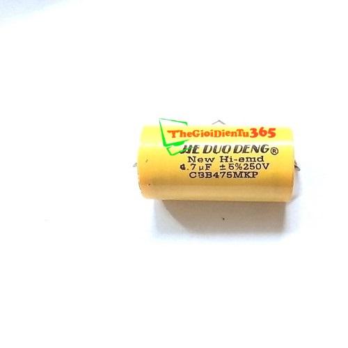Tụ loa 4.7uf 250v