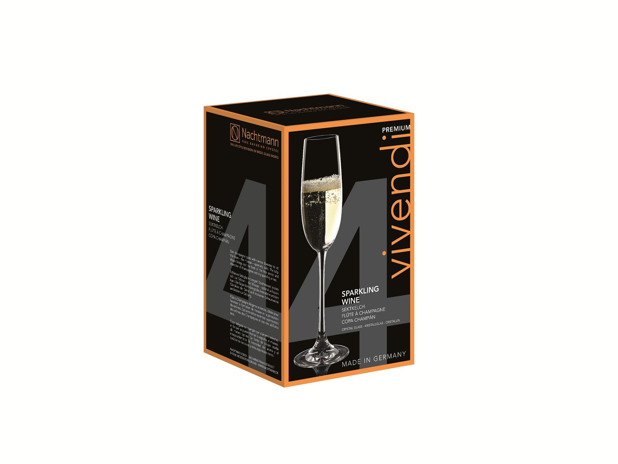 Bộ 4 ly Sparkling wine Vivendi Premium Nachtmann