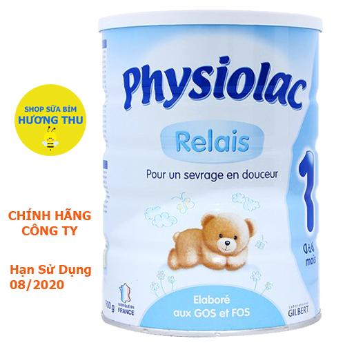 Sữa bột Physiolac Relais số 1 lon 900g (dành cho bé 0 - 6 tháng tuổi)