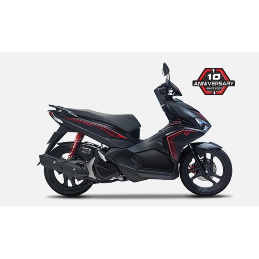 Xe tay ga Honda Air Blade sơn đặt biệt 2018– Đen mờ