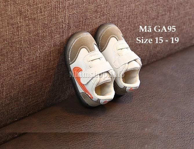 Giày Bé Trai Tập Đi 6 - 18 Tháng Chất Siêu Mềm GA95