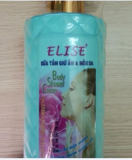 SỮA TẮM ELISE 750ml (màu hồng, xanh)