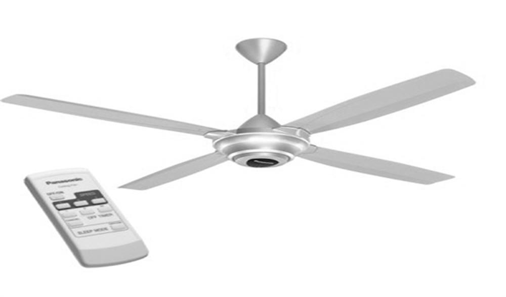 Điều khiển từ xa Quạt trần Panasonic 4 Cánh  (trắng)