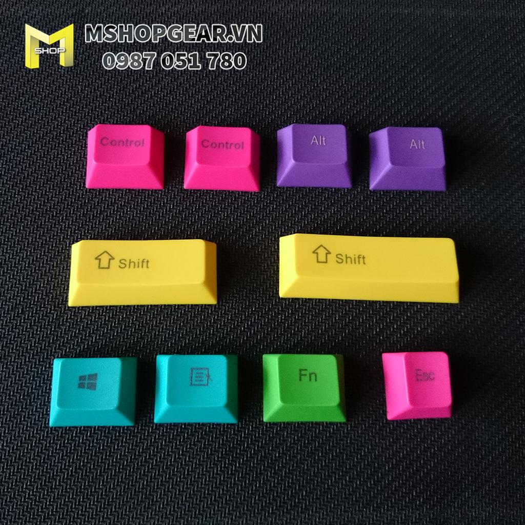 Keycap CMYK thick pbt laser print 10 keys