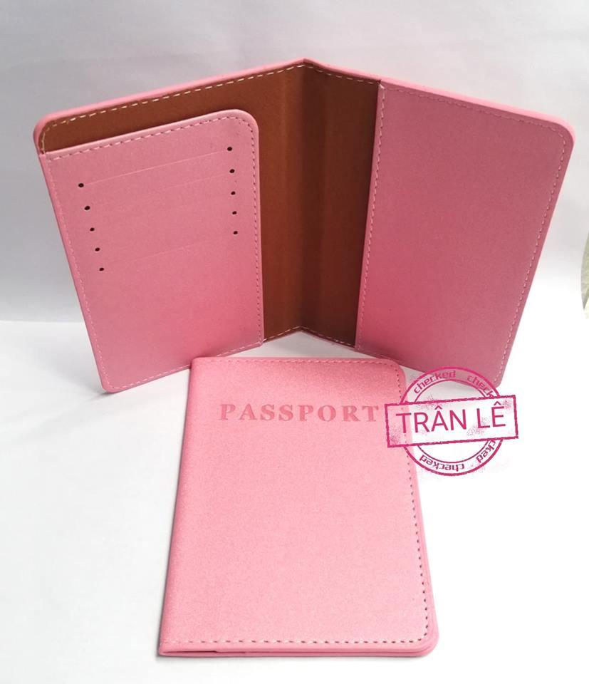 Ví da đựng Passport, thẻ, vé (ảnh thật)