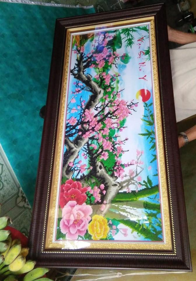 Tranh đính đá an khang thịnh vượng H481-Ngọc Thịnh