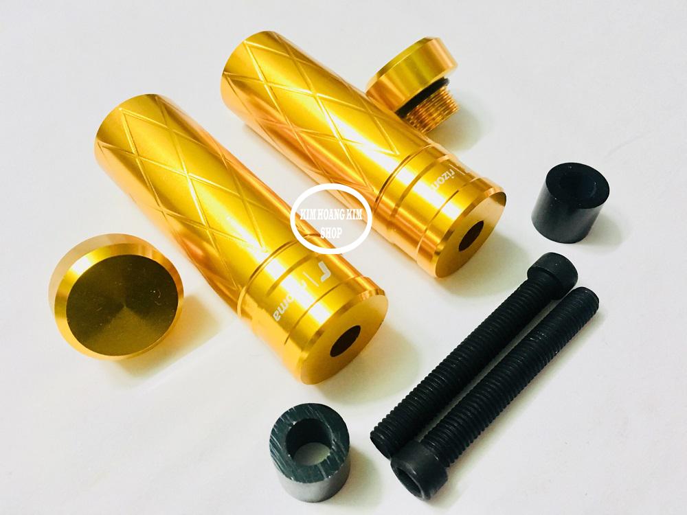 [HCM]Gù chống đổ Rizoma (màu vàng) gắn xe máy