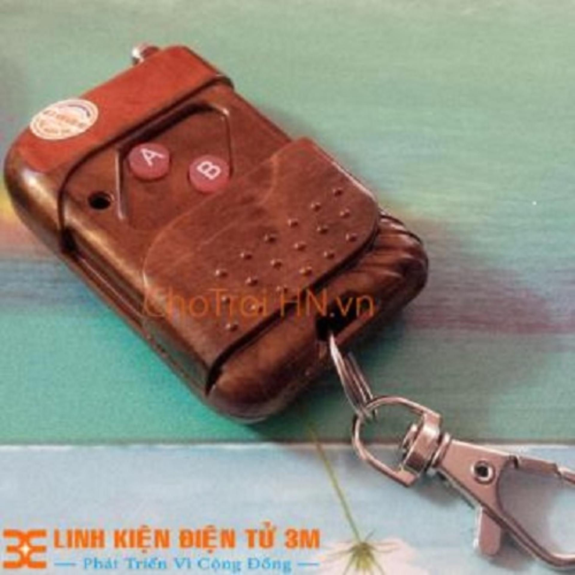 Tay Phát RF 315Mhz 2 Kênh ( Vỏ Vân Gỗ )