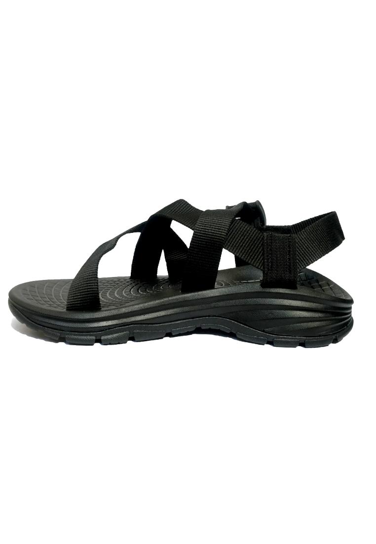 Dép Sandal Nam Chaco Thằn Lằn Đen D94 - Giày Thái Lan