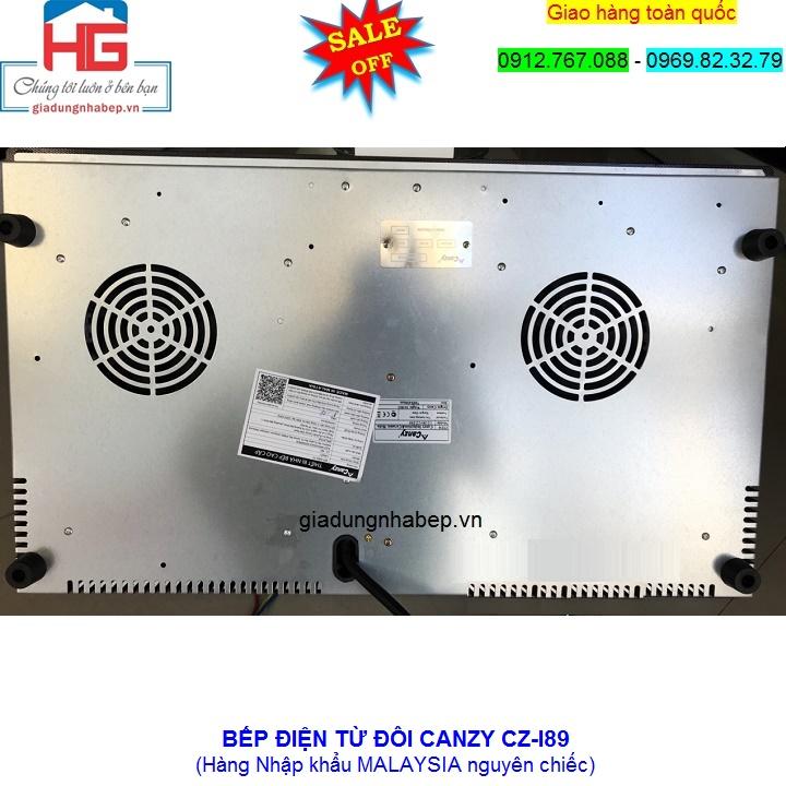 Bếp Điện Từ Đôi Canzy Cz-I89 (Nhập khẩu Malaysia)