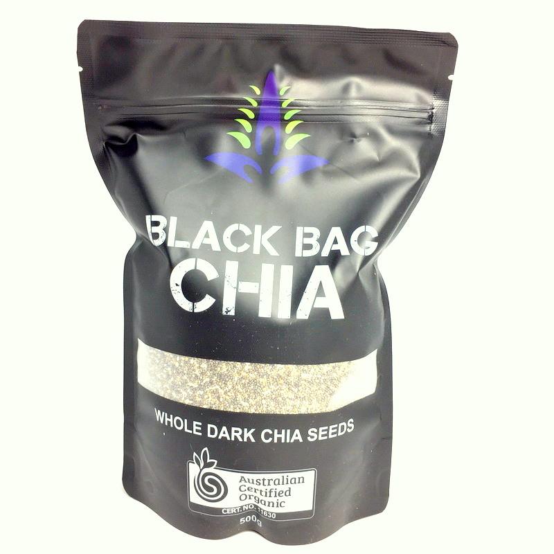 HCMHạt Chia Úc màu đen Black Bag Chia 500g