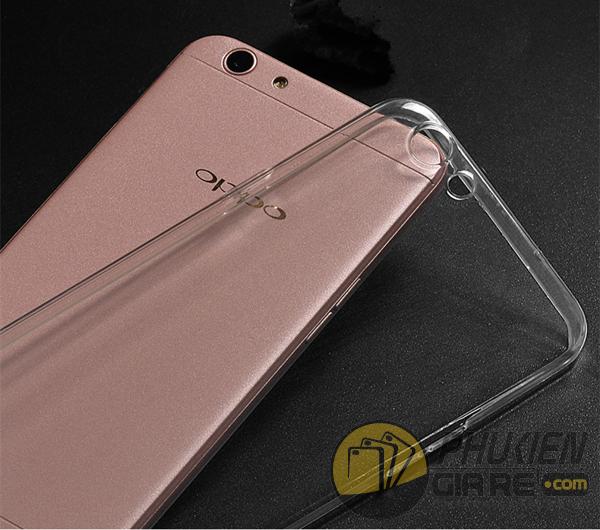 Ốp Silicon cho Oppo F1s / A59 / Find 9 (Trong suốt)