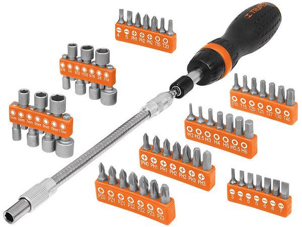 Bộ 42 mũi vít và 14 đầu tuýp Truper 18220 (JDM-58)