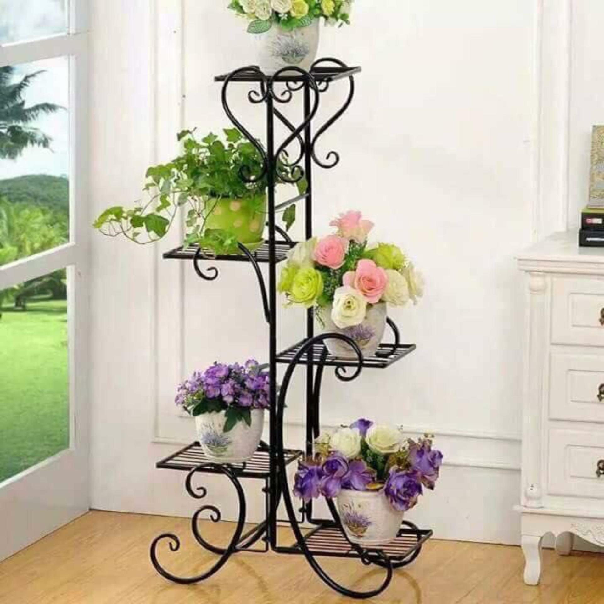Kệ sắt để cây cảnh sang trọng 4 tầng
