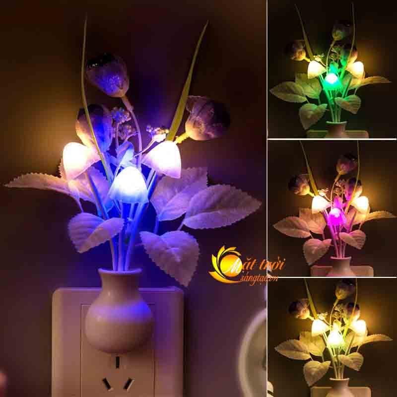 Đèn Ngủ Cảm Ứng Hoa Nấm