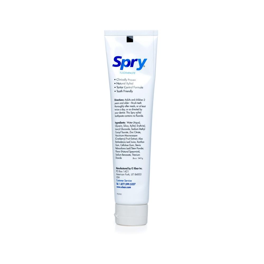 Kem đánh răng Spry, vị Spearmint 141g (Flouride Free)