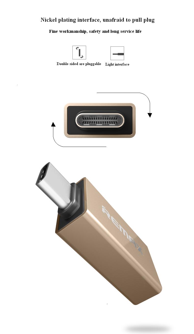 Cáp OTG Type C to USB 3.0 Remax