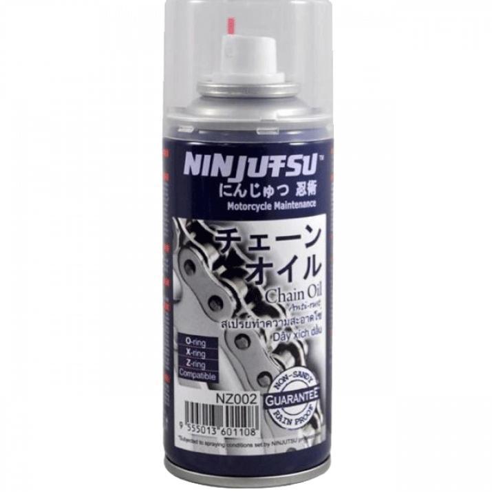 Chai dầu bôi trơn xích xe máy Ninjutsu NZ002 Samurai