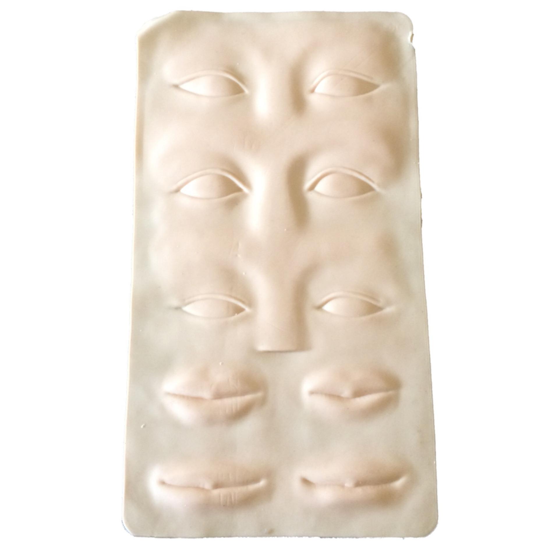 Da giả tập xăm (cả mày lẫn môi)