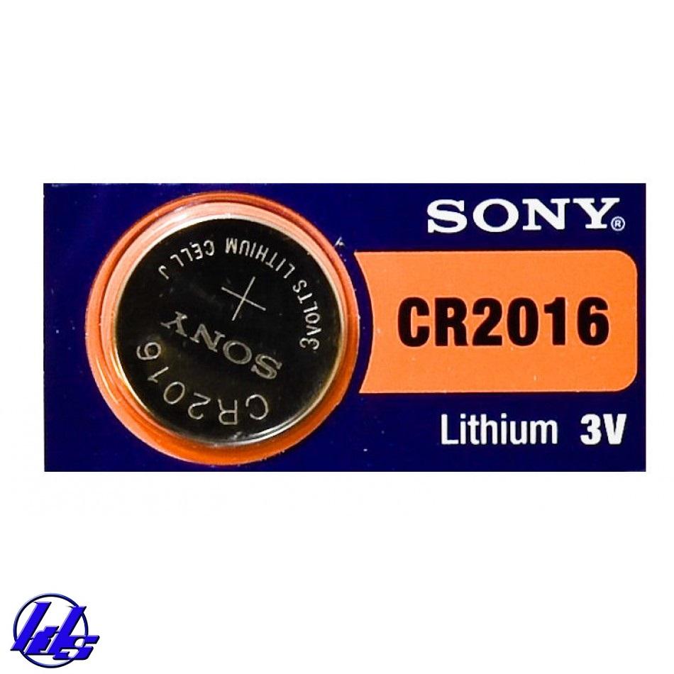 Pin CR2016 Sony Lithium 3V - Vỉ 5 viên
