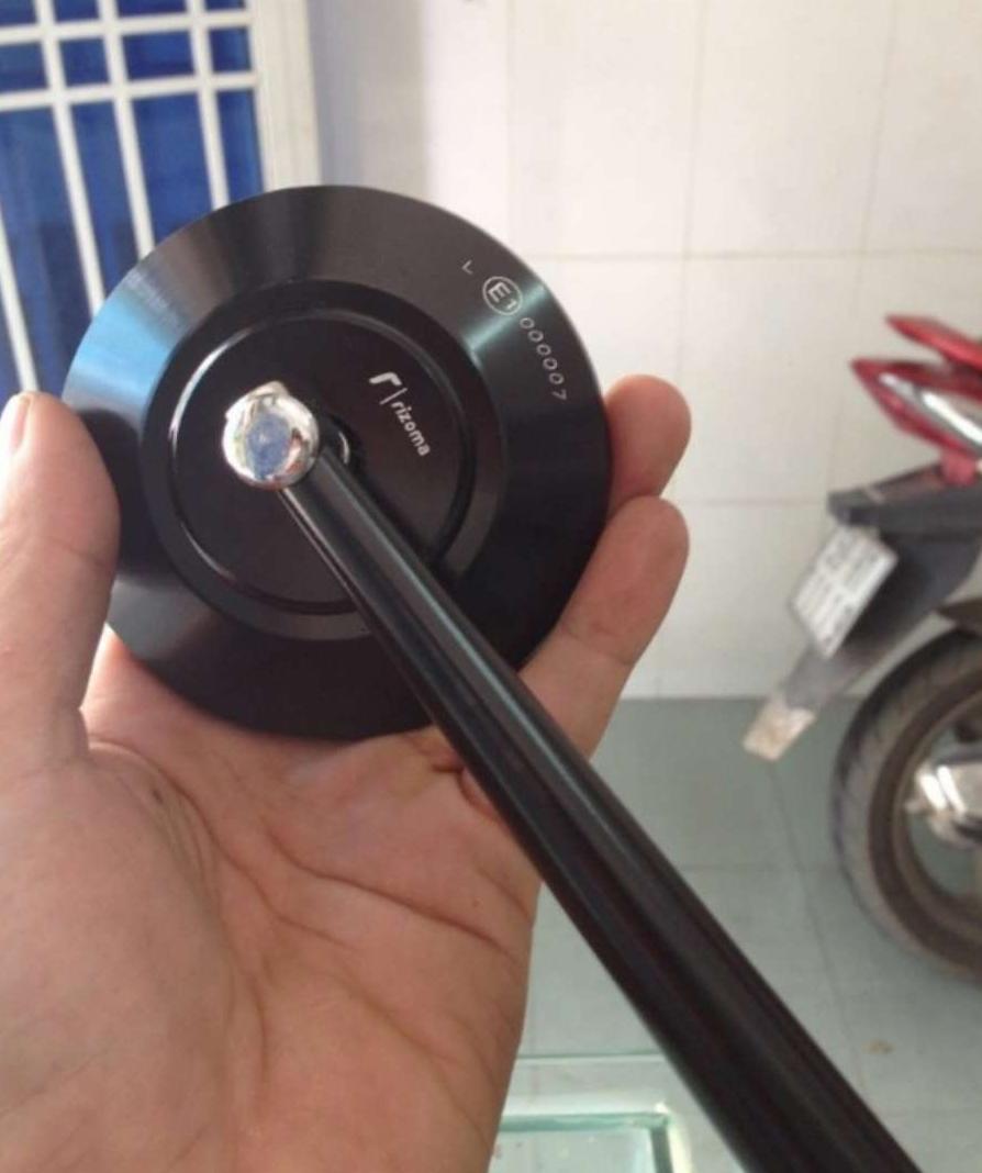 Kính tròn rizoma màu đen