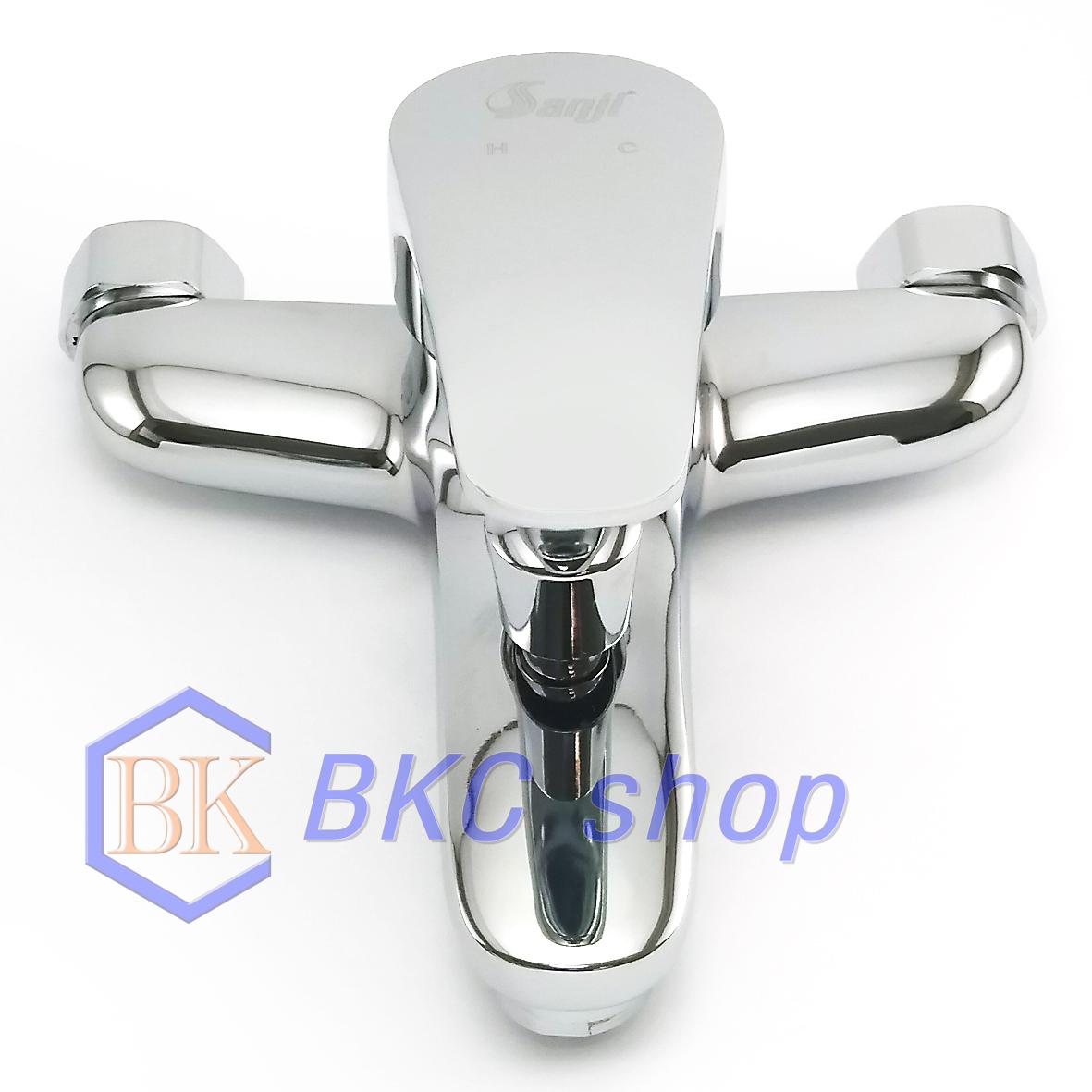 [HCM]Bộ vòi sen nóng lạnh Sanji CSN01 (Bạc)