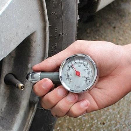 Đồng Hồ Chuyên Dụng Đo Áp Suất Lốp Xe Hơi, Xe Máy Nhỏ Gọn Tiện Dụng Chính Xác