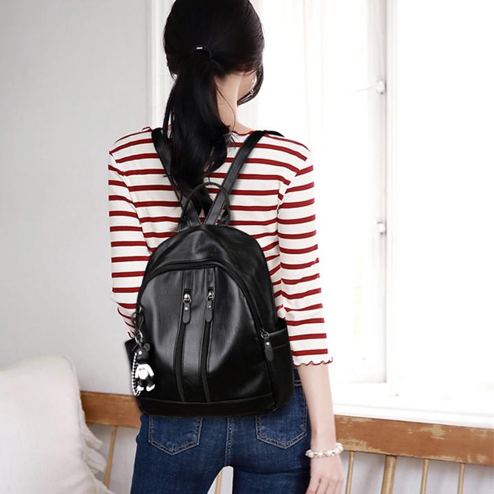 Balo nữ thời trang phong cách hàn quốc thiết kế trẻ trung chất liêu da PU cao cấp  LX5