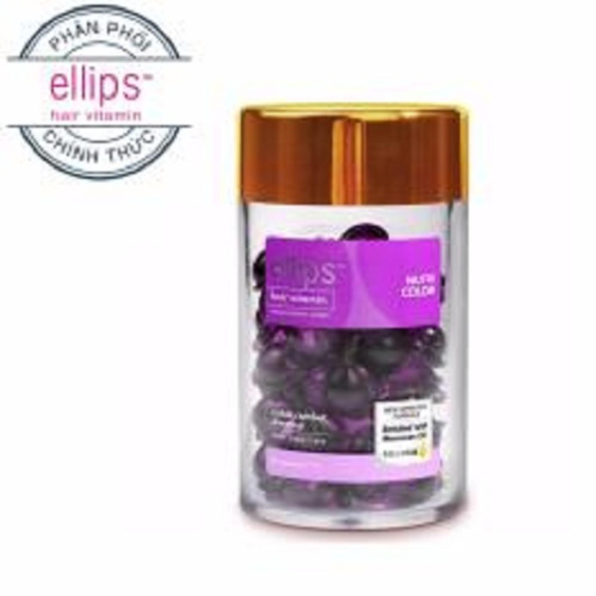 Hủ 50 Viên Ellips Giữ Màu Tóc Nhuộm