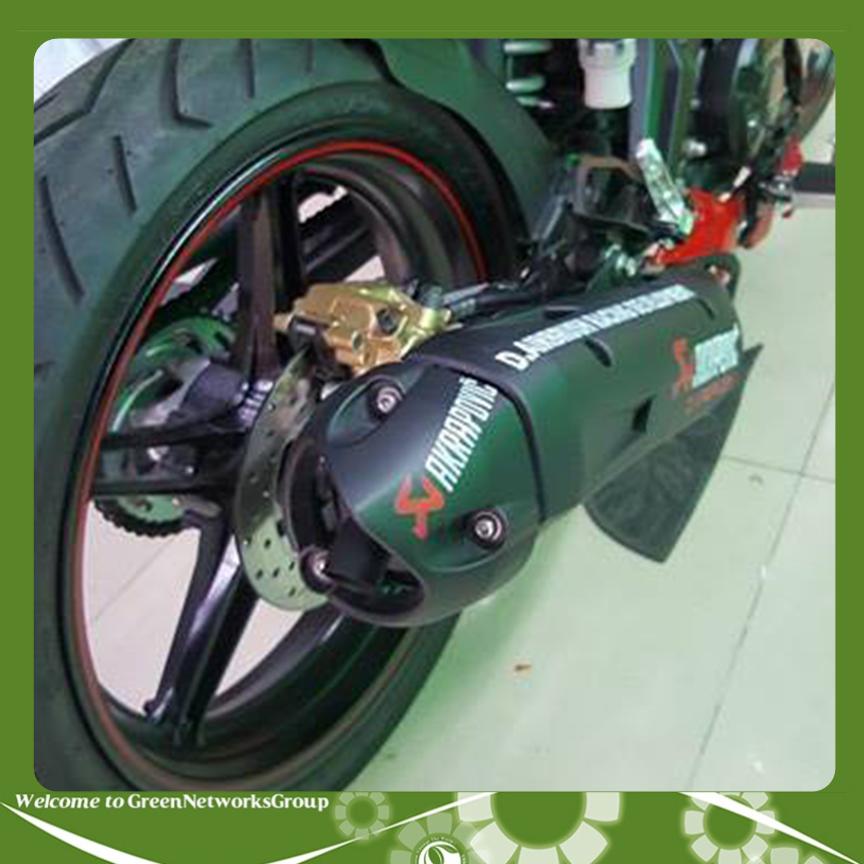 ỐP PÔ EXCITER 150 GreenNetworks (đen mờ)
