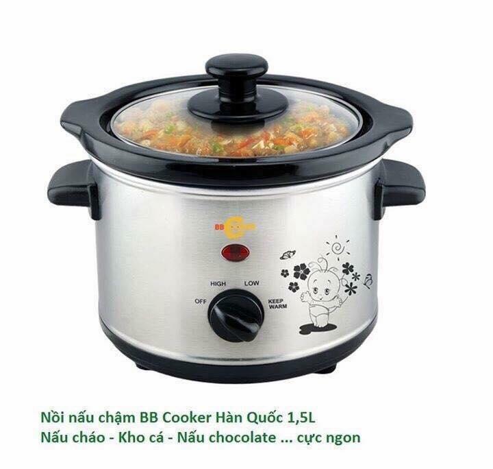 NỒI NẤU CHẬM BB COOKER HÀN QUỐC 3.5L