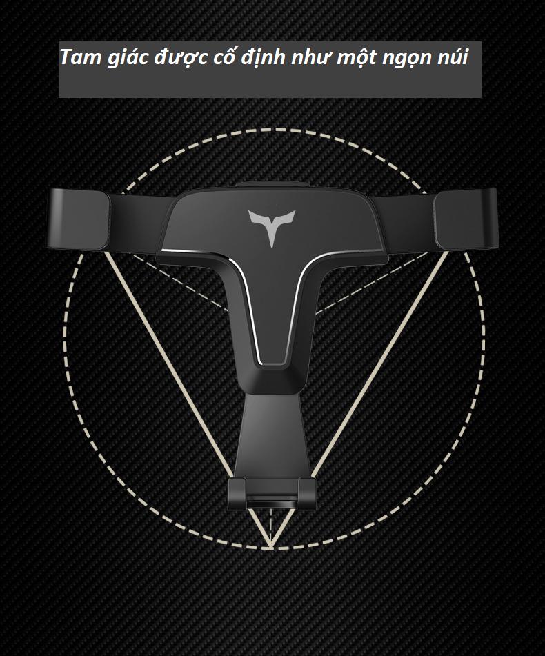 Kẹp điện thoại trên oto Gravity Driver  đẳng cấp mới