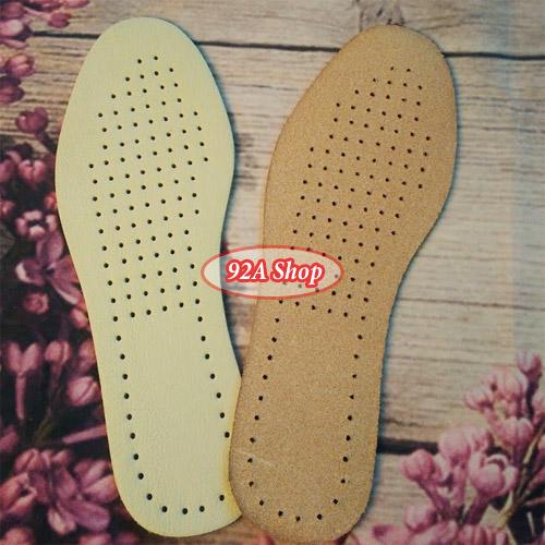 Lót Giầy Da Bò Cao Cấp Khử Mùi
