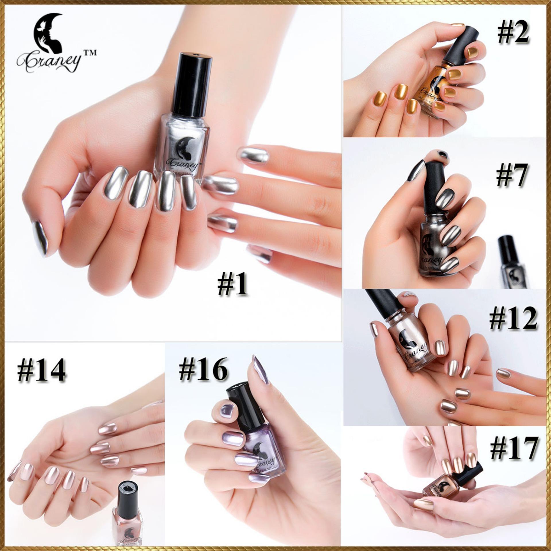 Sơn móng ánh kim Craney 6ml AK39