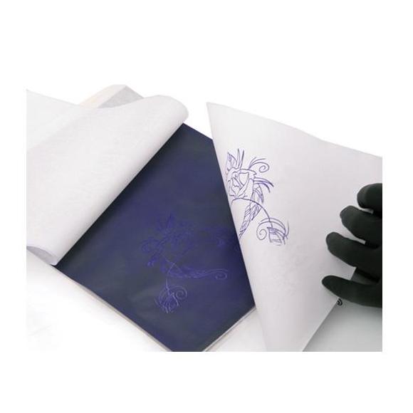Giấy scan hình xăm ATSUI 3 tấm (100 bộ) (cho máy xăm, kim xăm, mực xăm)