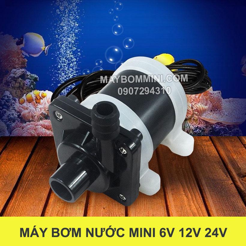 [HCM]Máy Bơm Nước Mini 6V 12V 700L JT750