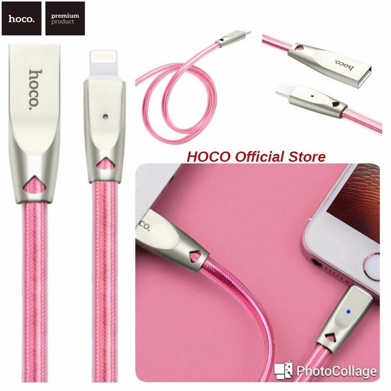 [HCM]Cáp Sạc Hoco U9 Cho Iphone 567 Có Đèn Led sang trọngcá tính