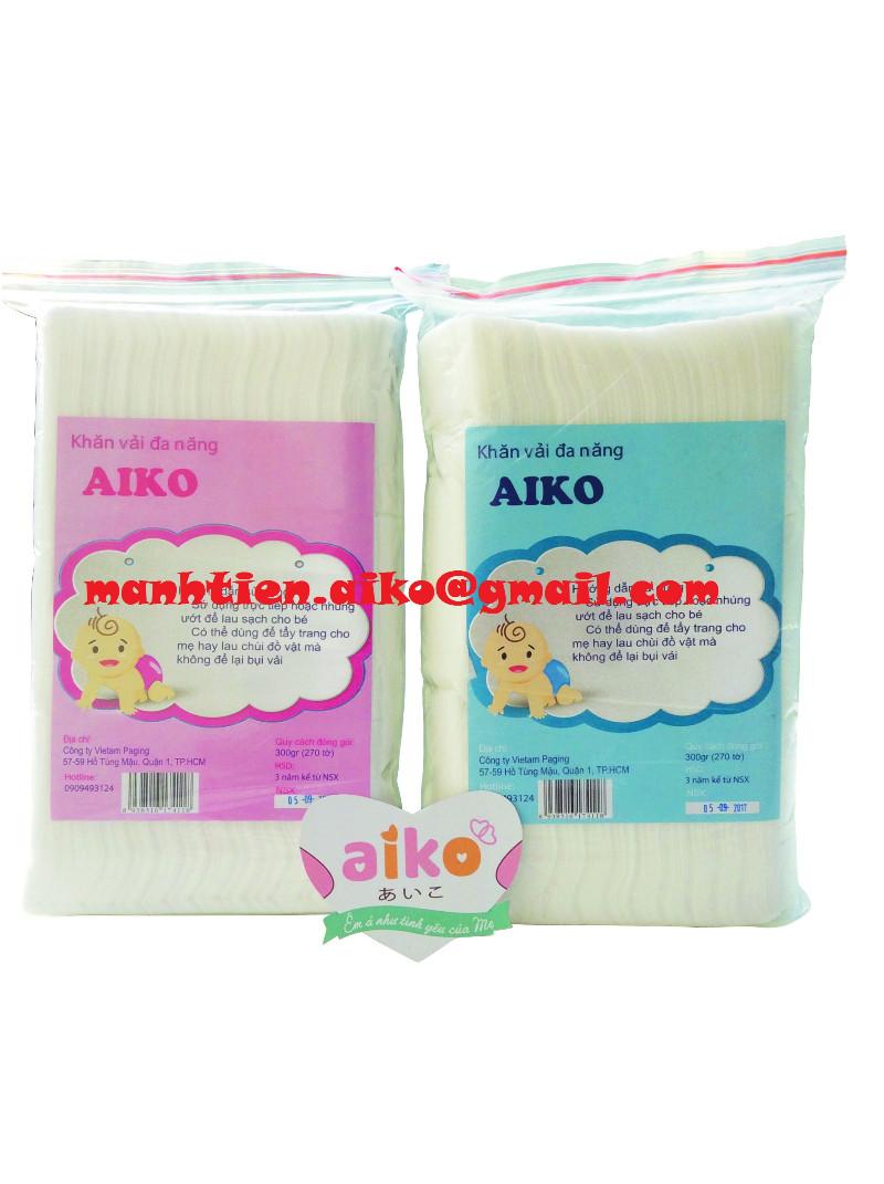 [HCM]KHĂN VẢI KHÔ ĐA NĂNG AIKO 270 TỜ