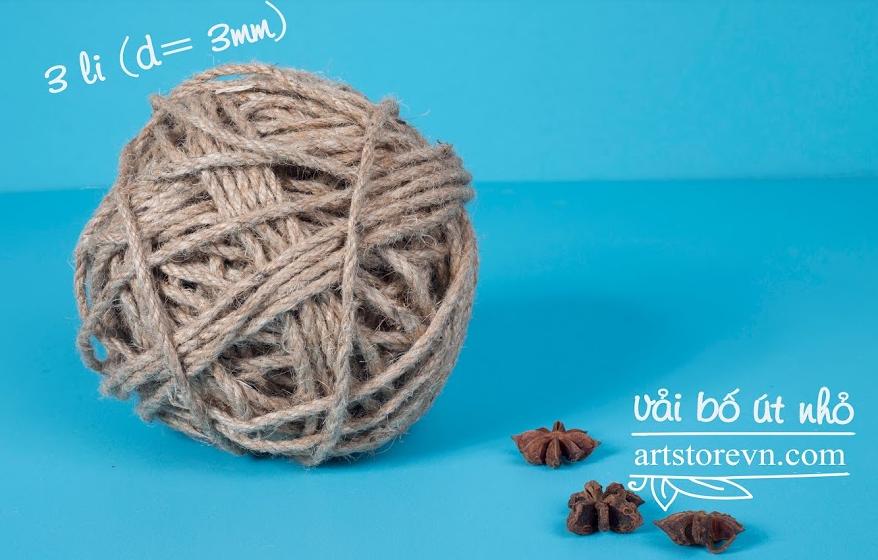 Dây thừng 3 ly (cuộn 40cm)